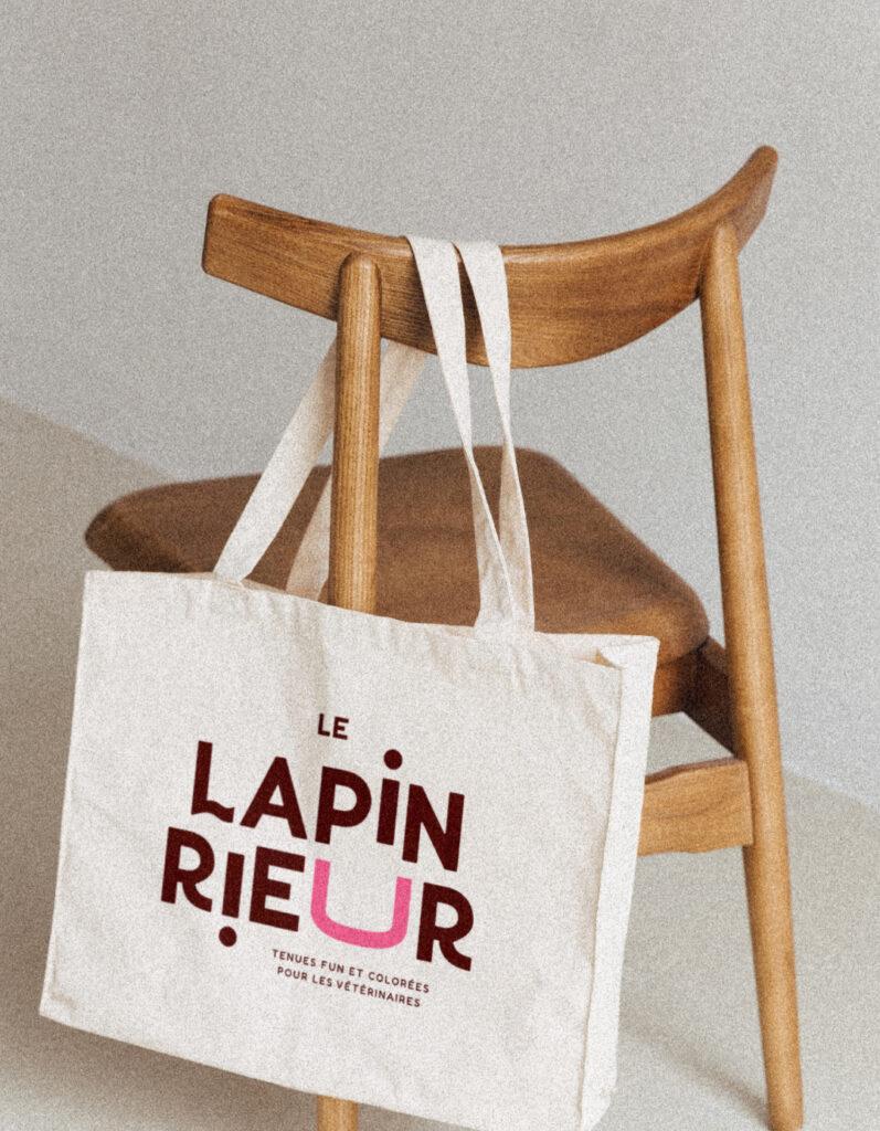 identité visuelle le lapin rieur